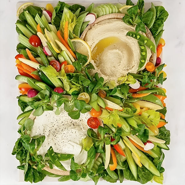 The Crudités & Hummus Platter